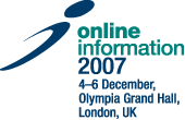 Das Logo der Online Information Konferenz 2007